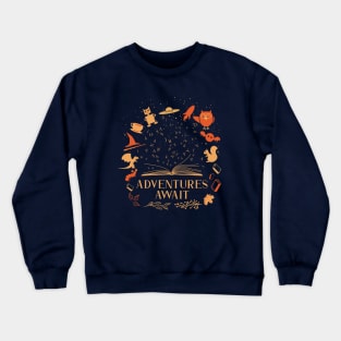 Adventures Await Crewneck Sweatshirt